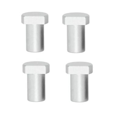 Imagem de Paradas De Freio De Alumínio De 19mm E 20mm Para Bancadas De Trabalho 