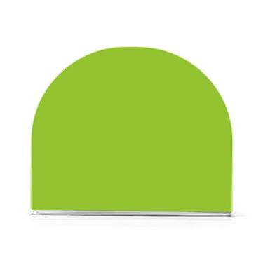 Imagem de Organizador de guardanapos de acrílico verde amarelo, dispensador de guardanapos em forma de U para guardanapos de coquetel, pacote com 1 ou 2