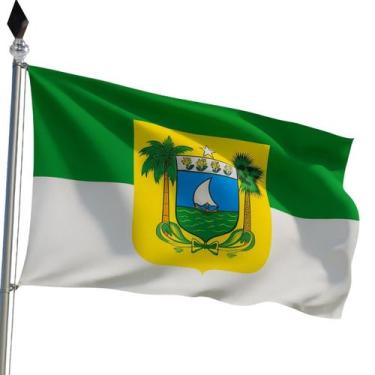 Imagem de Bandeira do Rio Grande do Norte Oficial em Tecido Reforçado 90x128cm -