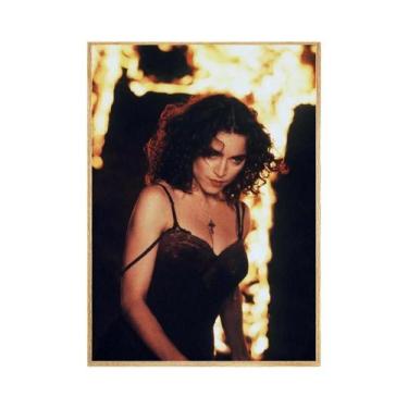 Imagem de Pôster Retrô Bad Girl Madonna HD À Prova D'água Para Decoração De Pare