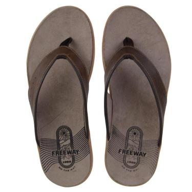 Imagem de Chinelo Masculino Freeway Crazy Horse Havana Marrom - 1519-Masculino