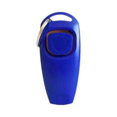 Imagem de Clicker Para Treinamento De Cães Com Chaveiro E Apito 2 Em 1, Suprimen
