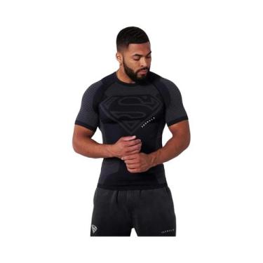 Imagem de Camiseta Masculina Slim Fit De Seda Gelada Manga Curta Para Verão, Aca