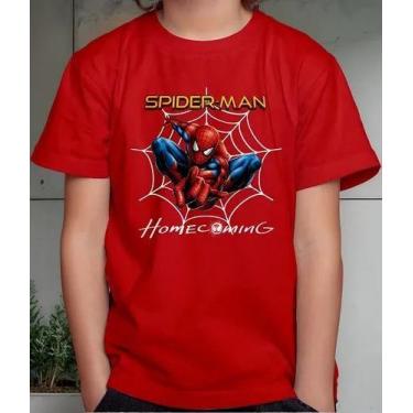 Imagem de Camiseta Camisa Infantil Juvenil Menina Menino Homem Aran ha Super Her