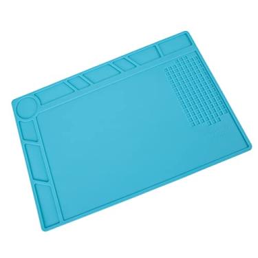 Imagem de aqxreight Estação de Solda 500°C Almofada Resistente Ao Calor Reparação de Relógio de Telefone Tapete de Silicone Antiderrapante Usado para Reparo Pode Telefone Computador para Almofada de