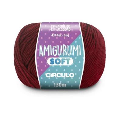Imagem de 01 Novelo Fio Amigurumi Soft - Artesanato Em Crochê - Vitrine Do Artes