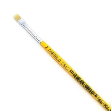 Imagem de Pincel Castelo Série Amarela C512 Chato - Pincéis castelo, 02