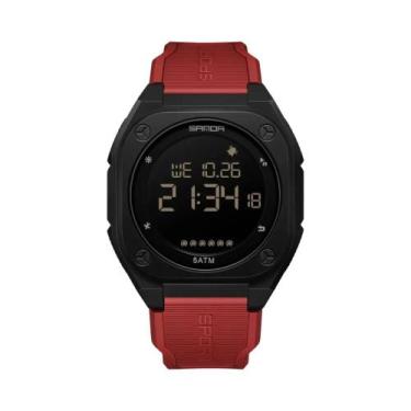 Imagem de Relógio Esportivo Digital À Prova D'Água Masculino SANDA 6303 Relógio 