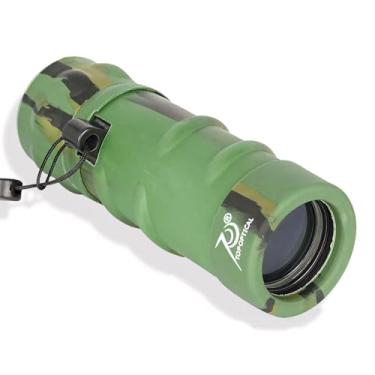 Imagem de MAGNIDOG Telescópio monocular compacto 20 x 53 cm com revestimento de banda larga FMC, verde camuflagem, foco manual, impermeável, para caminhadas, pesca, viagens, shows, fotografia