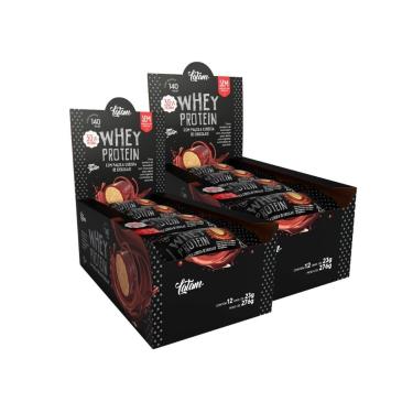 Imagem de Combo Latam Fit Pacoca Com Whey Protein Chocolate Zero 24 Un-Unissex
