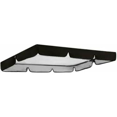 Imagem de Dossel De Balanço Para Pátio, Substituição Para Cadeira De Balanço Ao Ar Livre, Cobertura Superior, Guarda-Sol, Verde, 164x114x15cm, Sombra De Telhado Para Balanços ~/