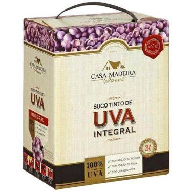 Imagem de Suco de Uva Bag In Box Casa Madeira 3L