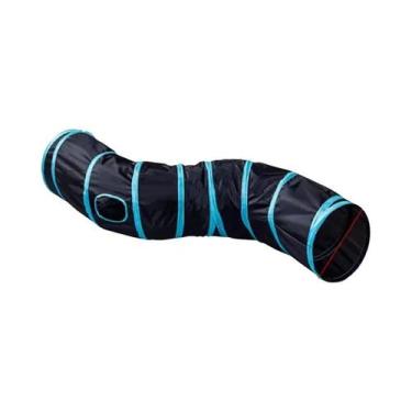 Imagem de Túnel Para Gatos Dobrável E Respirável, Brinquedo Simulador De Caça Pa