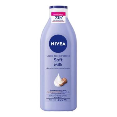 Imagem de Loção Corporal Soft Milk Cuidado Completo 400ml - Nivea