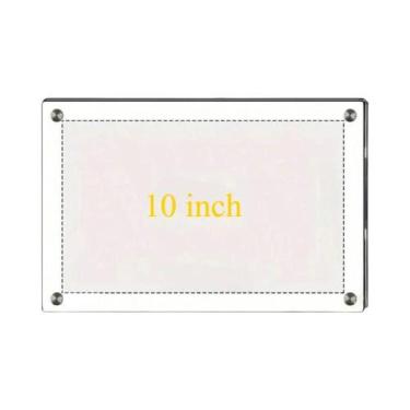 Imagem de Porta-Retrato De Acrílico Transparente De 6 Polegadas Para Montagem Na