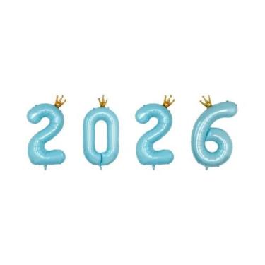 Imagem de Feliz Ano Novo 2026: Kit De Decoração Para Festa De Véspera De Ano Nov