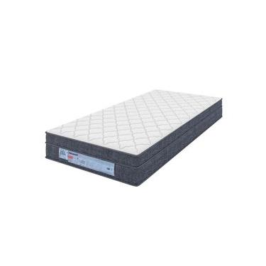 Imagem de Colchão de Solteiro Ortobom New Caring com Europillow e Molas Nanolastic 21x88x188cm - Cinza/Branco