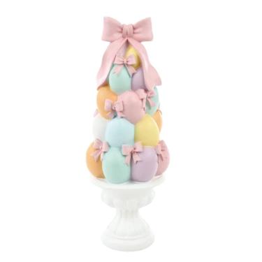 Imagem de Arvore De Pascoa De Mesa Tea Party Ovos C/ Laço 31cm 1067844