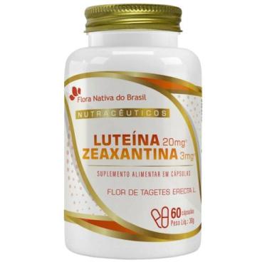 Imagem de Luteína 20mg & Zeaxantina 3mg 60 cápsulas - Flora Nativa - Flora Nativ