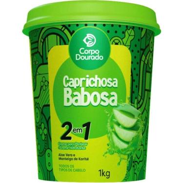 Imagem de Corpo Dourado Caprichosa Babosa - Creme 2 Em 1 De Pentear E Hidratação 1kg