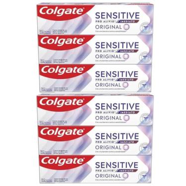 Imagem de Kit Creme Dental Colgate Sensitive Pro-Alivio 90g 6 Unidades - RV Dent