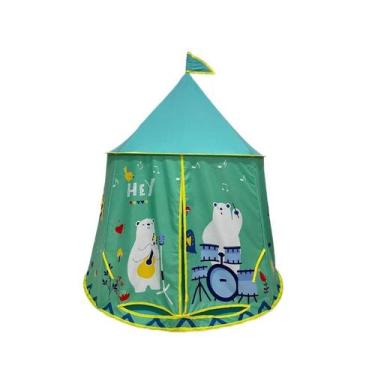 Imagem de Tenda de jogos interna Teepee Play House Green Kids Portable - Taiyuan