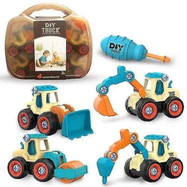 Imagem de Tib Diy Toys Cars Take Apart Toys Trucks Construction Digger - Gloome 