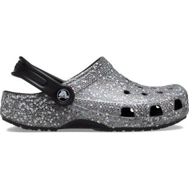 Imagem de Sandália crocs classic clog glitter infantil multi/black-Feminino