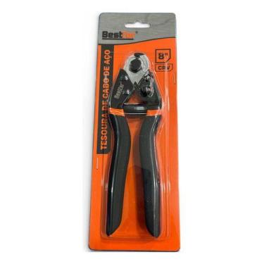 Imagem de Tesoura corta cabo de aco até 5mm 8pol 190mm bestfer