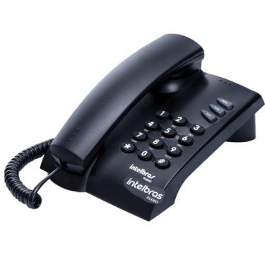 Imagem de Telefone Pleno Preto Com Fio Intelbras