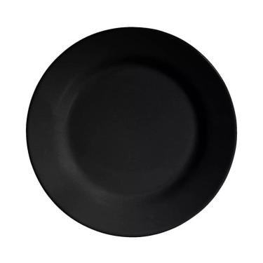 Imagem de Prato Para Sobremesa Scalla Standard Preto Fosco 20,5cm