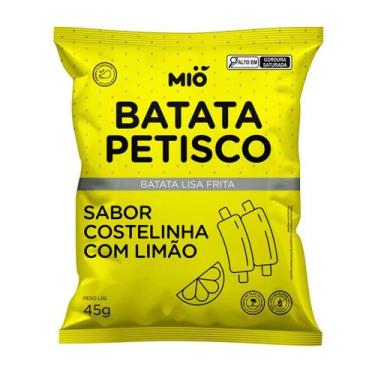 Imagem de Batata Petisco Mió Sabor Costelinha com Limão 45g