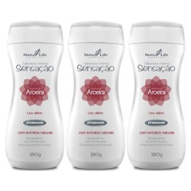 Imagem de Kit Sabonete Íntimo Essência de Aroeira Sensação (3 unidades) - Natuli