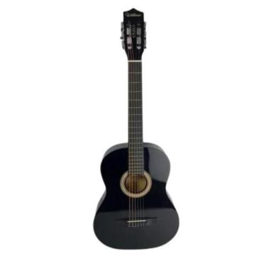 Imagem de Violao waldman eletroacustico 6 cordas de nylon flce-39n bk