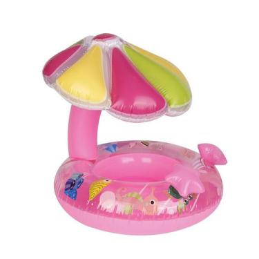 Imagem de Boia circular 64cm com teto pr - ABCoisas, Rosa