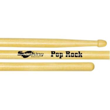 Imagem de Baqueta Spanking Linha Natural Pop Rock Padrão 5A Comprida (110708)