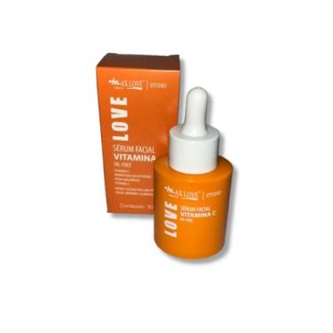 Imagem de Sérum Facial Max Love Vitamina C Hialurônico Pele Radiante, Uniforme e