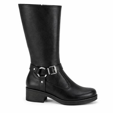Imagem de Bota Feminina Moleca Salto Baixo Fivela 5354.202