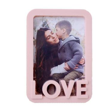 Imagem de Porta Retrato Love 15X21 Rosa - Square - SQUARE CENTER