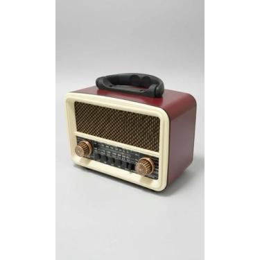 Imagem de Rádio Portátil Bluetooth Fm Am Sw Pen Drive - Congratulations Store
