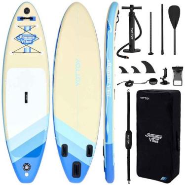 Imagem de Prancha de Stand Up Paddle Inflável YOTTOY 10'6" Leve e Estável