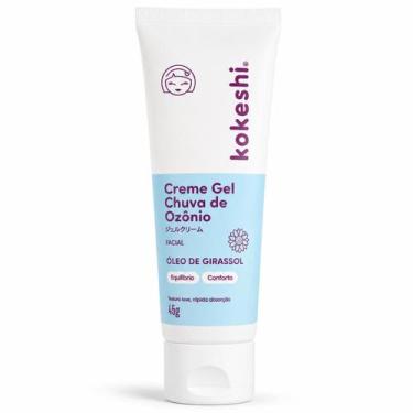 Imagem de Creme Gel Facial Kokeshi Chuva De Ozônio Óleo De Girassol 45g