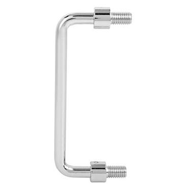 Imagem de Alça de caixa de ferramentas, cabo dobrável prata, forte capacidade de peso, caixa de ferramentas portátil para porta de armário, caixa de bateria