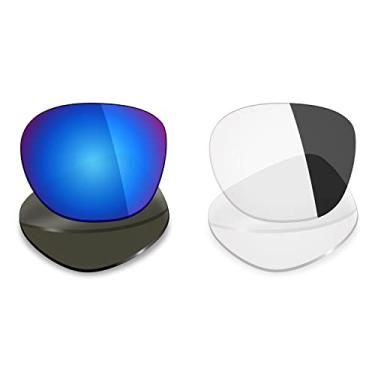 Imagem de 2 pares de lentes polarizadas de substituição da Mryok para óculos de sol Oakley Latch – Opções