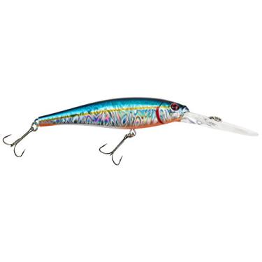Imagem de Berkley Isca de pesca Flicker Minnow, Slick Blue Alewife, 1/113.4 g, 7.6 cm | Crankbaits de 7,5 cm, perfil realista, curva de mergulho afiada chega a pescar rapidamente, equipada com anzol Fusion19