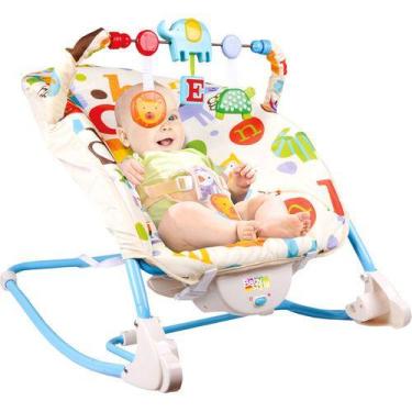 Imagem de Cadeira De Descanso Bebê Letrinhas 18 Kg Baby Style