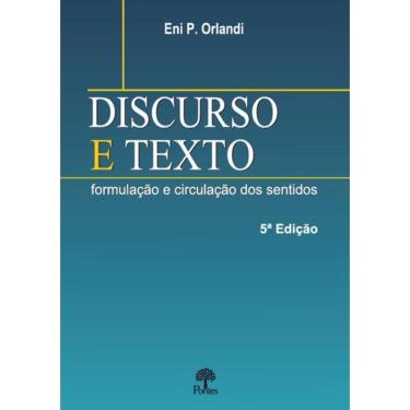 Imagem de Discurso E Texto - 5ª Ed