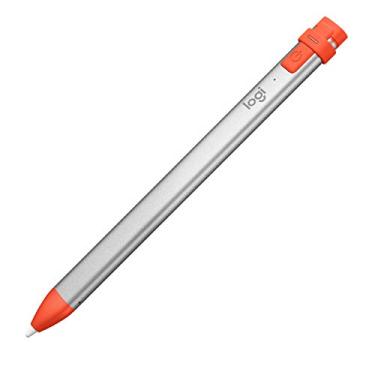 Imagem de Lápis Digital Logitech Crayon para todos os iPads (versões 2018 e posteriores) com Tecnologia Apple Pencil, Design Antirrolagem e Ponta Inteligente Dinâmica