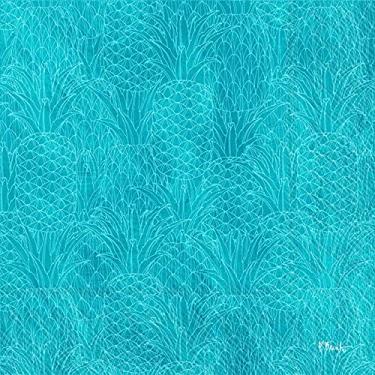 Imagem de Boston International IHR Guardanapos de papel de 3 camadas, 20 unidades, tamanho de coquetel, abacaxi repetido