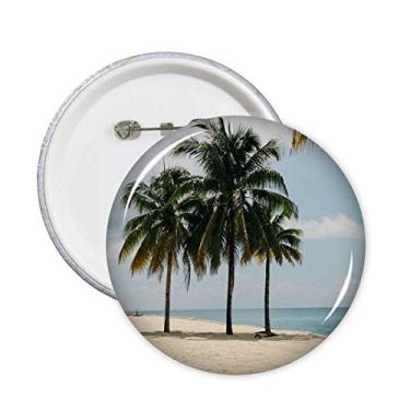 Imagem de Broche de imagem de oceano areia praia mar árvore do mar broche emblema acessório decoração 5 peças